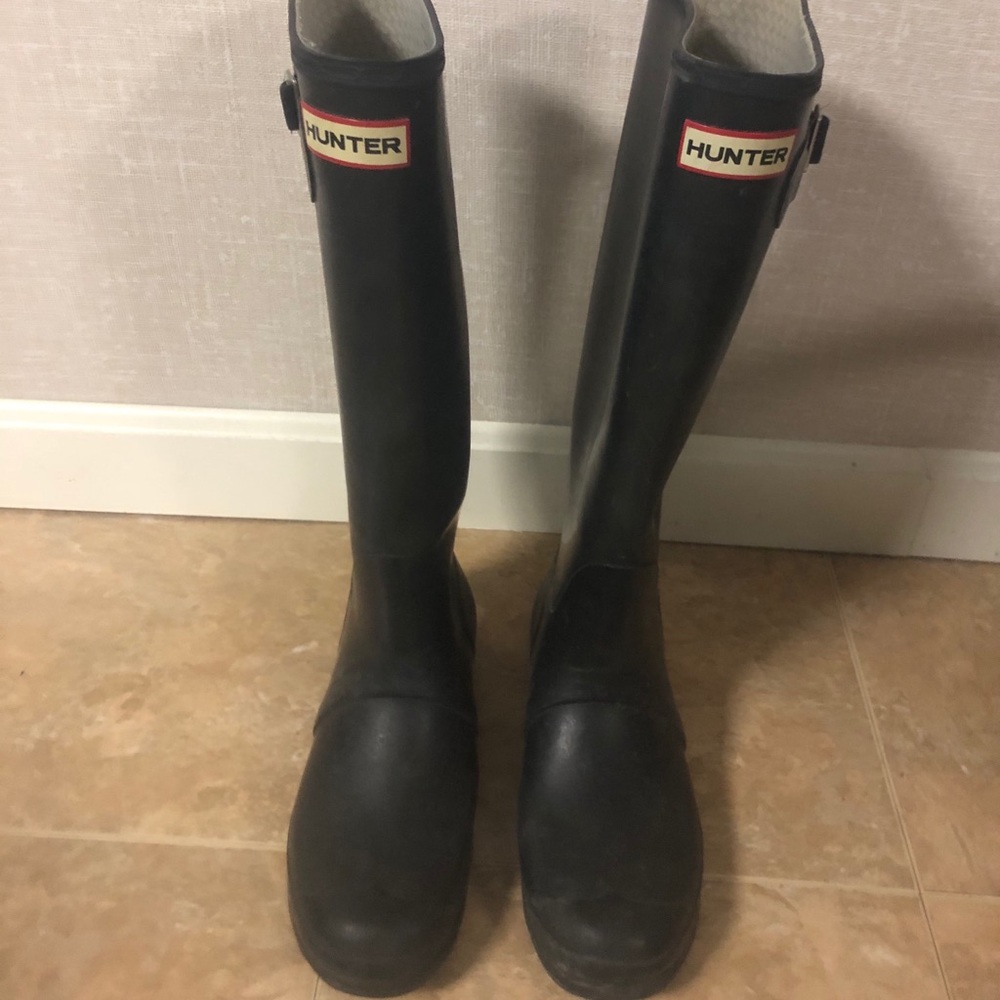 Hunter rain boots